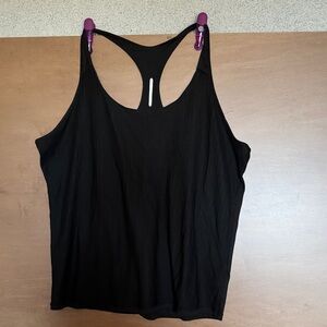 Women's Black Racerback Tank Top